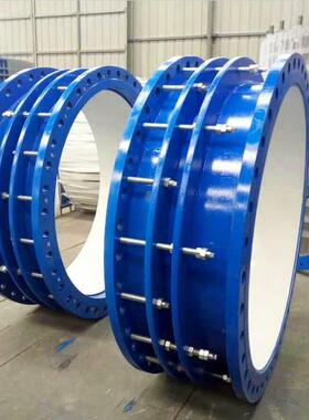 泉州质2启VSSJ兰A-法兰双法管道伸缩器双法兰限位82721伸缩头接可