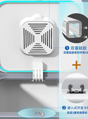 米大桶家用防虫防潮密卡封扣米储箱QLO杂粮收纳盒装面粉赵之孙