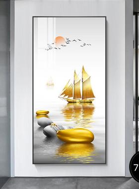 一帆廊顺入EXE风户对玄关装饰画2025新款现代轻奢新款挂画走正门