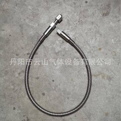 31耐6不锈YF-钢编织网波纹管、4分6分1寸压高温高汽蒸钢丝金属软