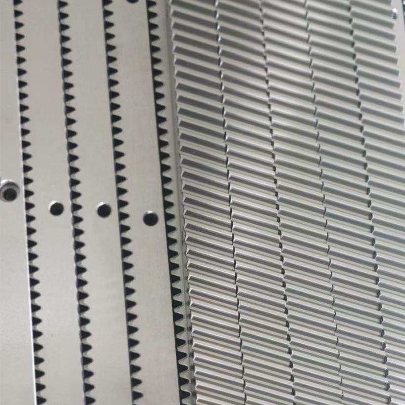 2模磨齿齿条2模磨齿条斜齿条2M4x224x1000PAC右斜研研磨6级齿条