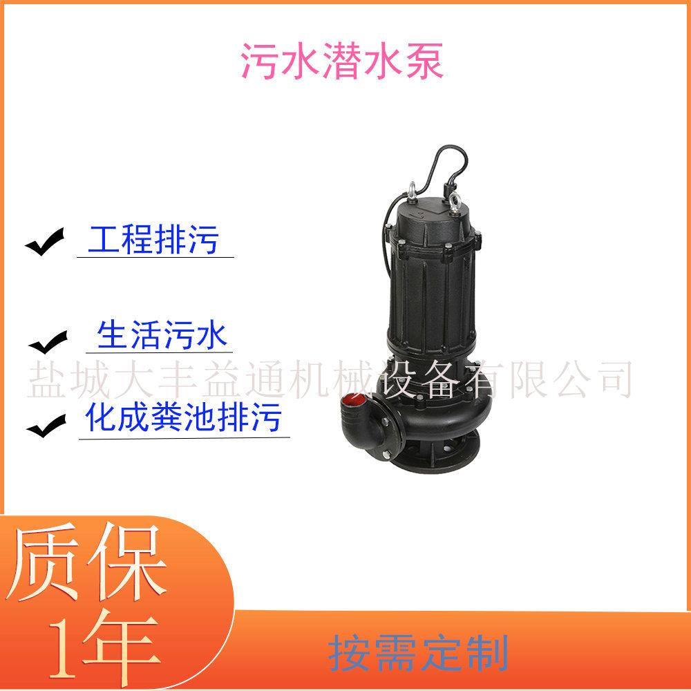 潜水泵1寸220V小型抽水泵吸水高扬程清水污水泵