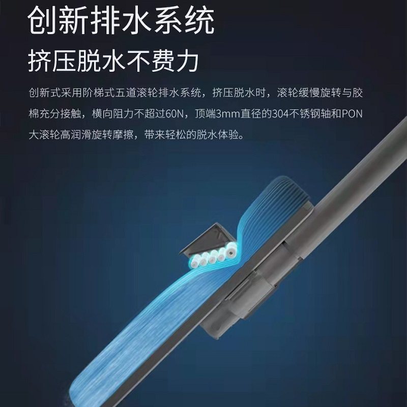 【简简风百货】海绵拖把免手洗懒人一拖净平板大号永不变硬胶棉头,家庭/个人清洁工具,水拖,淘宝优惠券,粉丝福利购,淘宝优惠卷