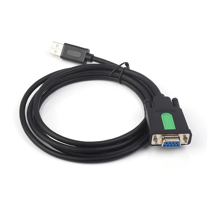 工业级FT232RL USB转RS232串口线 DB9公/母头串口数据线  Type A