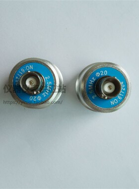 超声波直探头2.5P20探伤仪单晶探头UT金属探伤纵波换能器无损检测