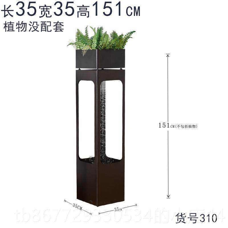 高档室内现代简喷流水客装厅饰工艺泉品创意家居约风水轮家里轻奢