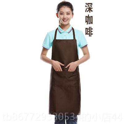 高档围裙定制olg广o印字告印图案厨房餐饮专时尚超市围腰订用做工图片