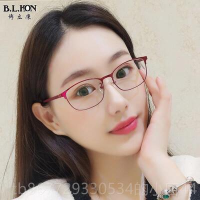 高档平光近视女款目全框户数外变色电脑防蓝光辐射线紫外护太阳度