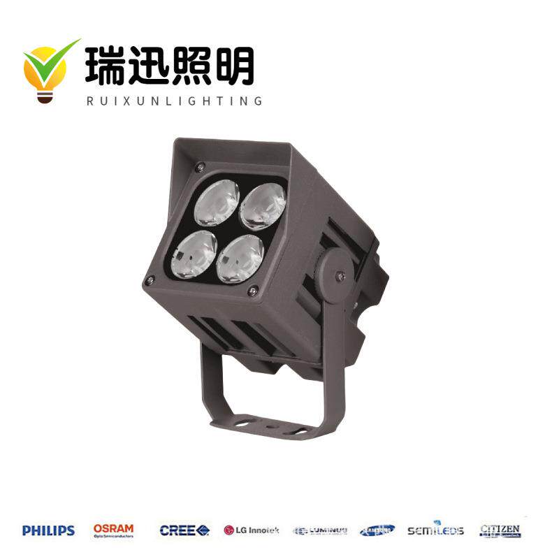 16W25W45W80W120W户外防水LED大功率玉玺投光灯 方形一束光投射灯