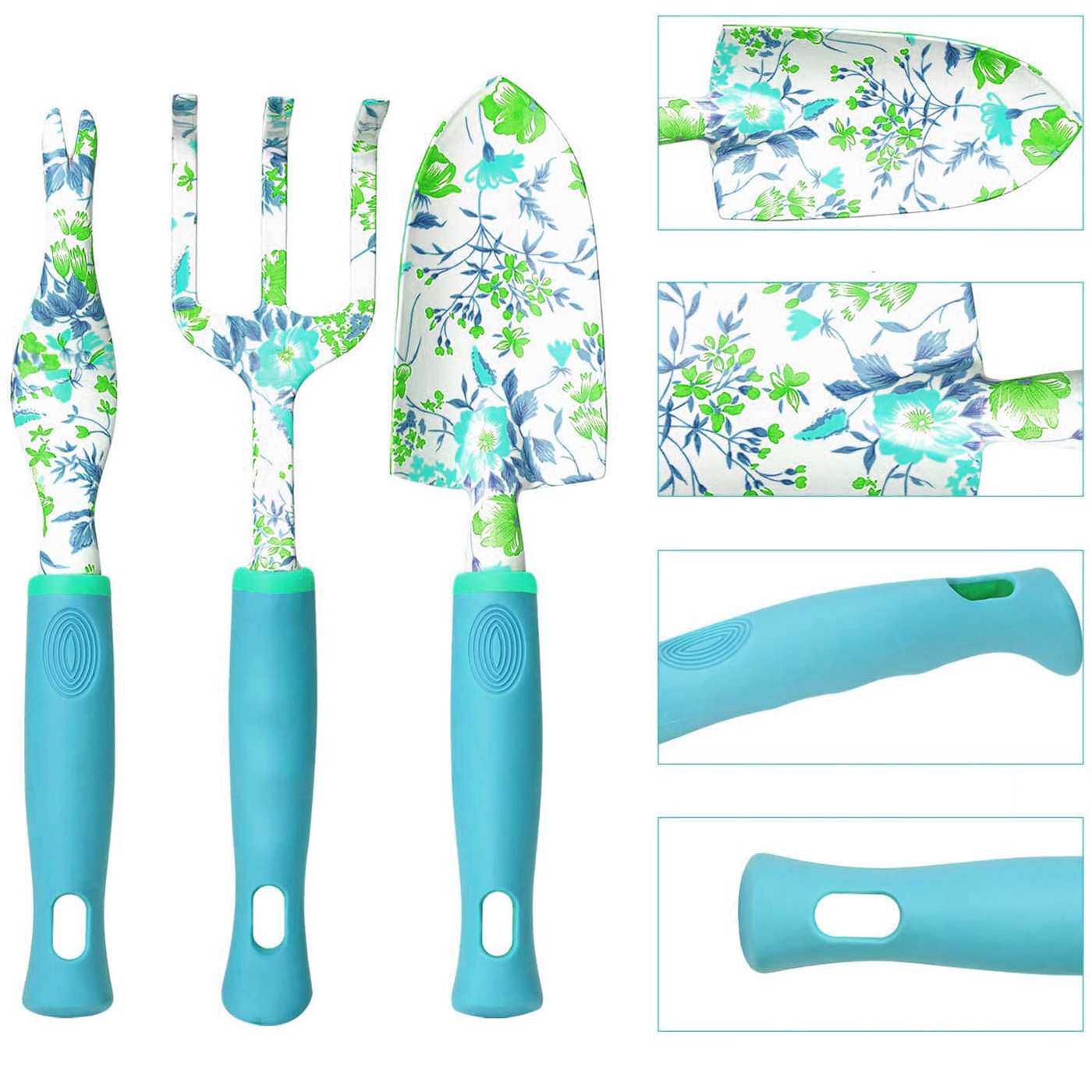 铲子剪刀户外园林套装花卉园艺工具女生生日礼物印花多颜色套装