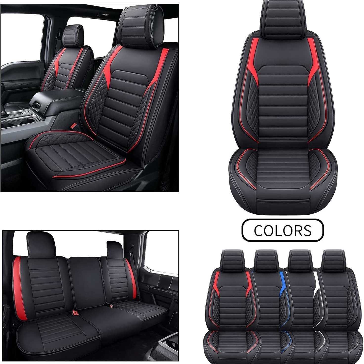 福f150特猛禽等皮卡专车专用全包全皮四季汽车座垫厂家 亚马逊