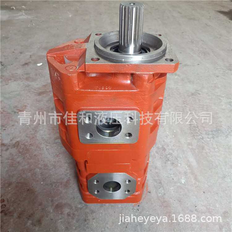 压路机CBGJ3100/2032双联齿轮泵 济南液压泵厂家 铸铁耐用直供