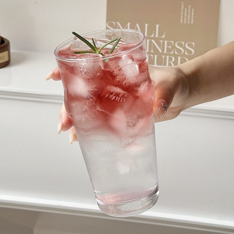 英式啤酒杯ins网红餐厅饮品果茶气泡水杯玻璃杯奶茶冰美式咖啡杯,餐饮具,啤酒杯,淘宝优惠券,粉丝福利购,淘宝优惠卷