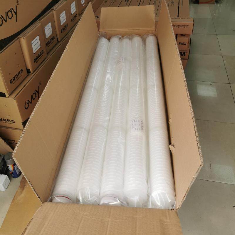 叠滤芯226塑折料接头聚孔丙烯微膜叠滤芯1米长精密40英寸过滤折器