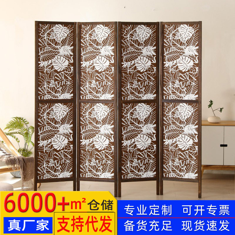 现代客厅办公室屏风隔断入户家居玄关欧美风移动折叠酒店办公屏风