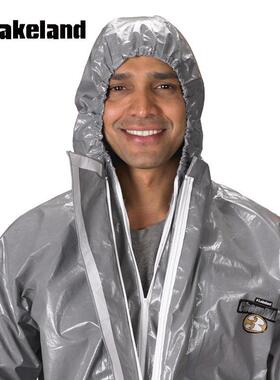 克ZNF凯CT3S428麦斯3灰色防化服雷兰防护服防化学防酸碱带帽连体