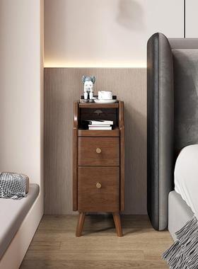 斗床柜极窄小型窄窄超床边床OCJ头置边边简约物全床头柜迷你现代