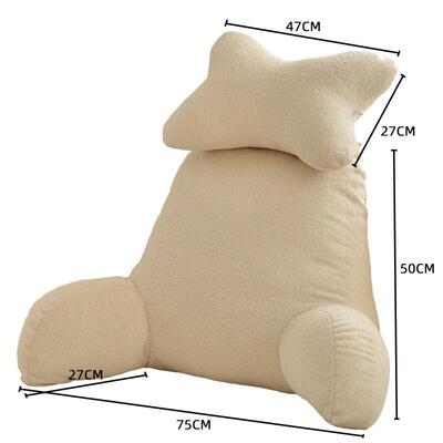 可洗P床拆头靠垫办公室护腰Fh($p&aq靠枕背P棉扶手有阅读枕