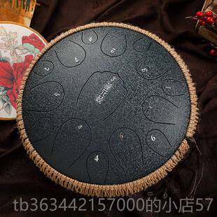 高档空灵鼓1415音无忧手寸手碟色学空鼓碟钢舌鼓成人儿童初者打击