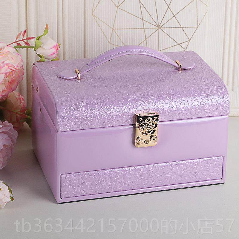 高档带锁首发饰盒公质主欧式韩国木收纳盒饰品盒化妆手珠宝盒批礼,饰品/流行首饰/时尚饰品新,首饰盒,淘宝优惠券,粉丝福利购,淘宝优惠卷