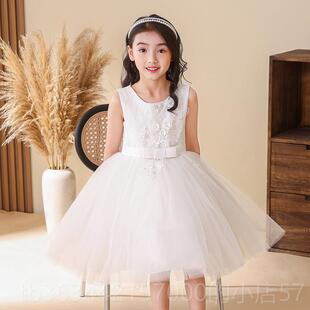 高档儿童演出服人女舞蹈蓬蓬裙男童主持礼服小童学生合六一唱表演