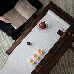 品造物中式防水一茶席干泡CX-5622垫子茶布艺长台桌布茶桌垫茶盘