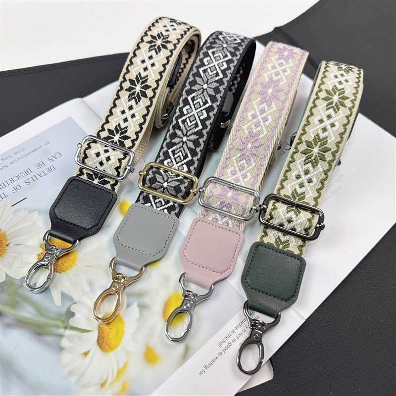 包带子民族风帆布加长百搭撞色帆布单肩斜挎包肩带编织刺绣背包袋,服饰配件/皮带/帽子/围巾,包带,淘宝优惠券,粉丝福利购,淘宝优惠卷