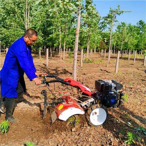加强款柴油微耕土机地林园松旋四耕机山直连式BYU驱开沟机