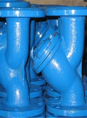 HT00质材铸铁2Y型法兰过滤器XGGG1L4H-10型号规格尺寸