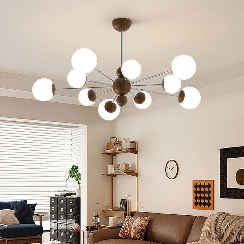 厅新灯款装餐饰罩卧室吊灯三层628中式茶室吊灯客厅书房古复创意