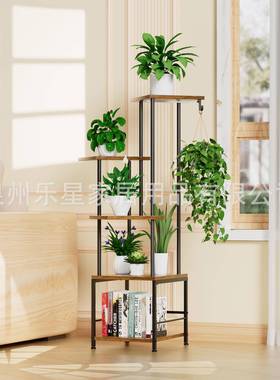 层架落地多式绿萝室内装饰置架客厅铁花艺阳台HHF盆景花盆架物子