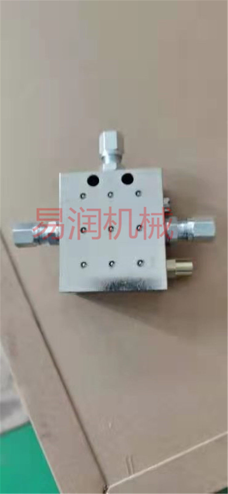 递进式分配器2JPQ-M0.6,配油管接头AR6JPQ-2出配白锌接头