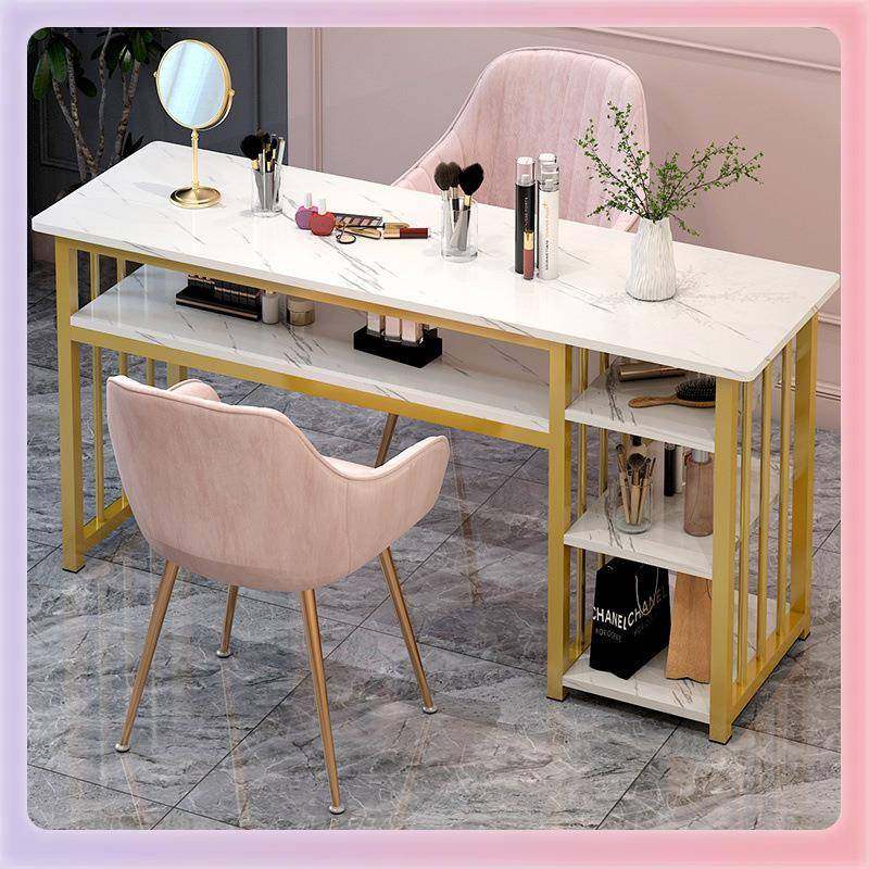 W609美YX时美甲桌椅套装简约经济型甲店尚桌单子双人美