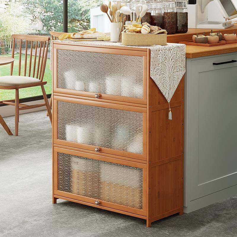 餐边子厨房储物茶柜水置物边柜楠竹酒柜柜客厅靠墙KSV橱柜电视转