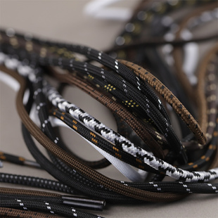 前田鞋带适配keen时尚潮品编织鞋带黑白棕色替换脏脏鞋小白鞋系带