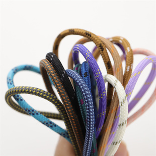 前田鞋带适配keen潮流休闲鞋彩色编织鞋带多色可选运动鞋带配件绳