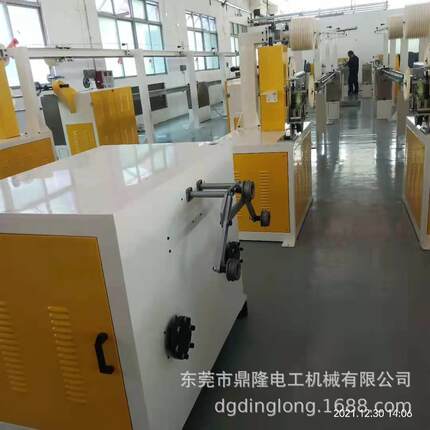 PLC控制PVC电线PVC民用线电缆线挤出机电线电缆抽线机