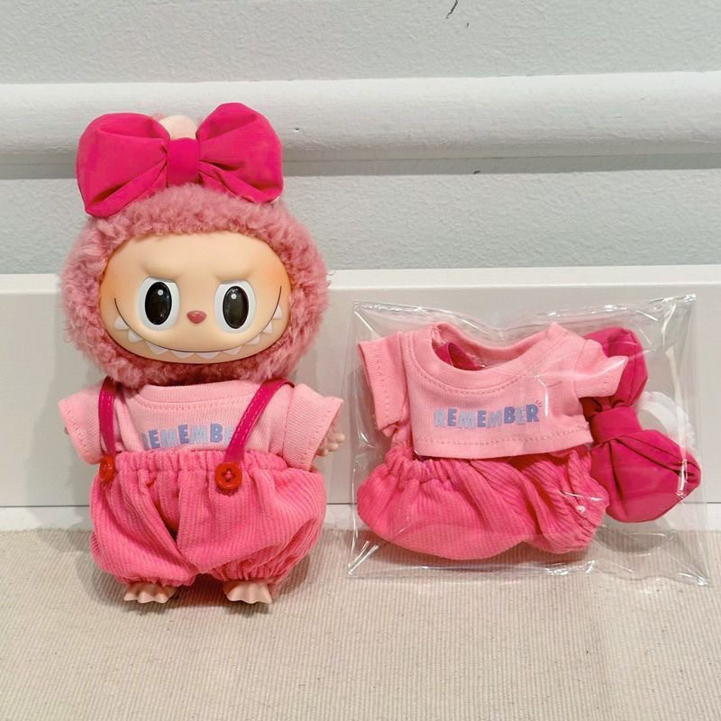 labubu娃衣可爱甜心玫玫三件套少女一二三代拉布布公仔着替换装,模玩/动漫/周边/娃圈三坑/桌游,潮玩娃衣,淘宝优惠券,粉丝福利购,淘宝优惠卷
