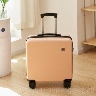 正品 箱 行李箱小型1值8寸颜可行登机免托运加厚耐用飞机旅拉杆密码