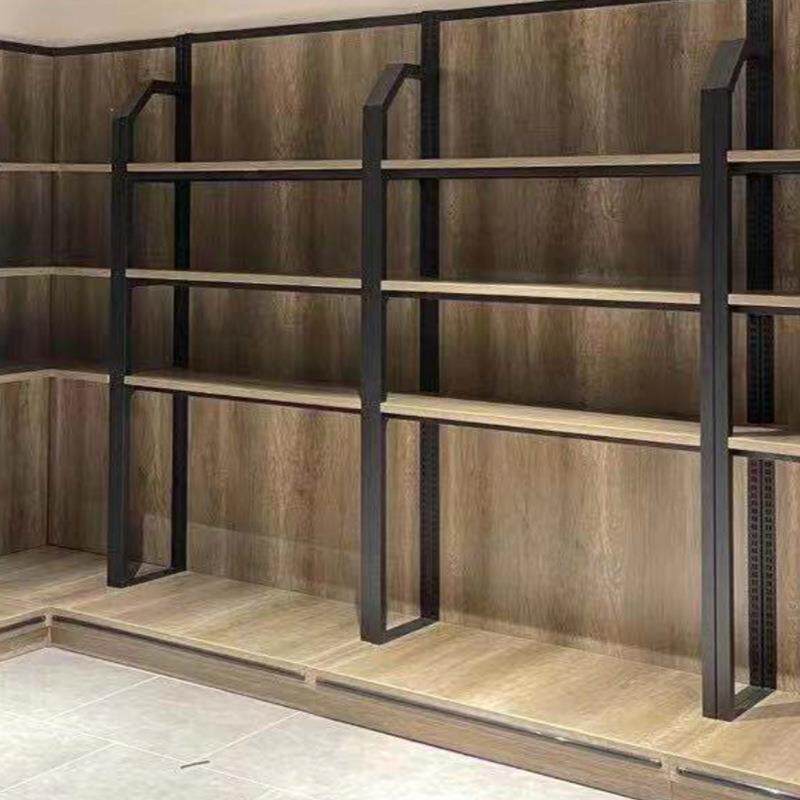 靠墙钢谷架木商品米面粮食称展示柜五杂粮大米干货炒442散货粮油