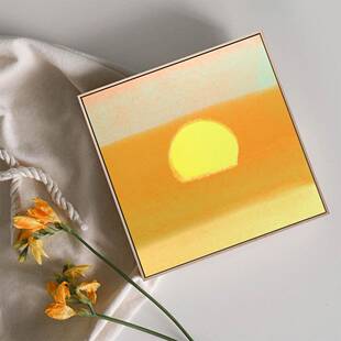 安迪尔沃霍日出日代升挂画现简约装客厅大尺寸20220727饰画大色块