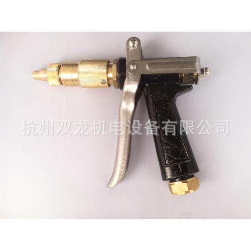 通用款清洗机泵PX58型铜水枪头 80高压洗车调节喷枪头扇形直线