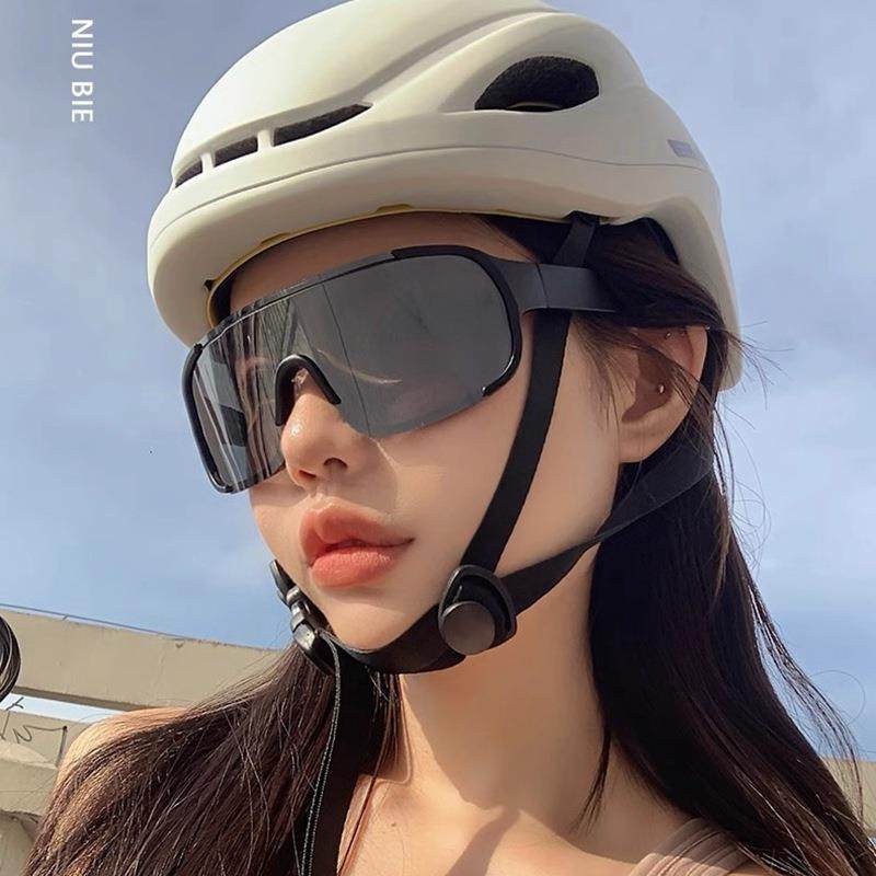 骑行眼镜水银登山护外运动防风自行车山地车时髦护目镜太阳镜潮男