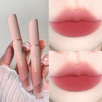 奶霜唇釉哑光丝绒雾面唇泥唇彩百搭口红滋润持妆不易沾杯小众