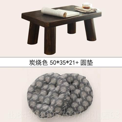 高档木日式烧桐小方桌约简榻榻米矮桌子小茶桌几矮桌子实木地包邮