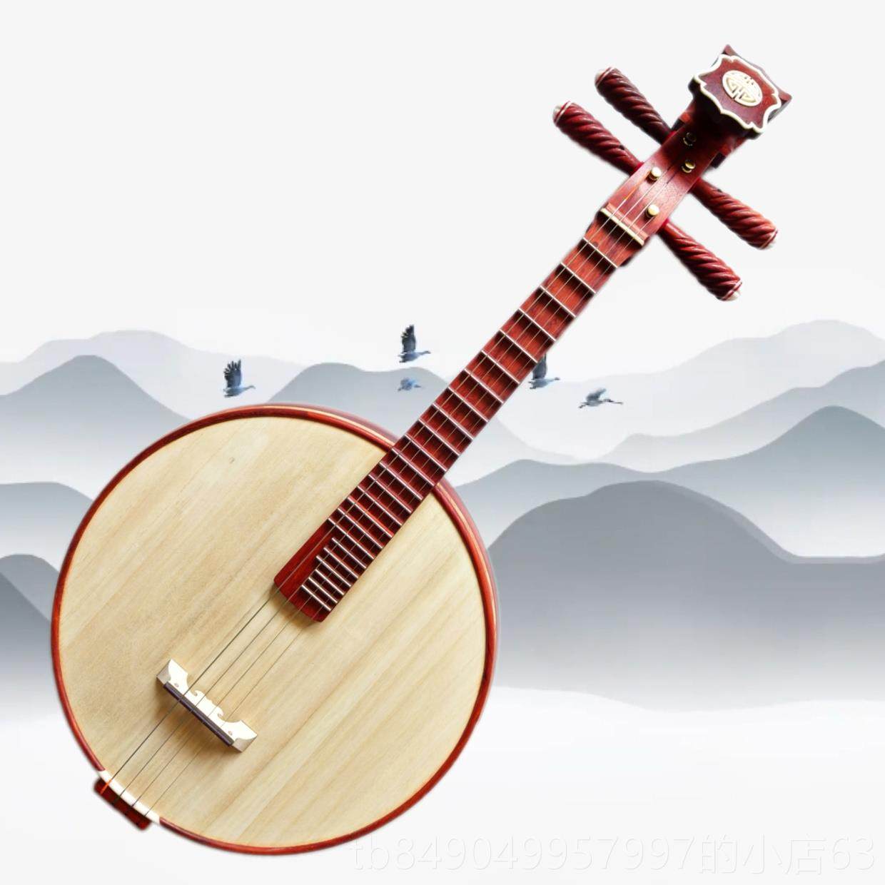 高档儿童中阮器学入门练习成人考级奏手工初演制乐作厂家直销正品