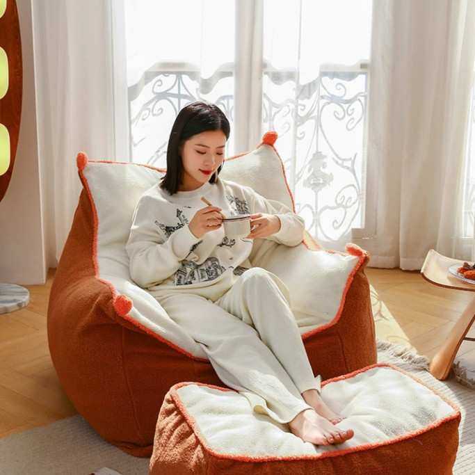 北欧懒人沙发网红ins家用极简客厅靠背榻榻米单人沙发椅卧室躺椅,模玩/动漫/周边/娃圈三坑/桌游,模型制作工具/辅料耗材,淘宝优惠券,粉丝福利购,淘宝优惠卷