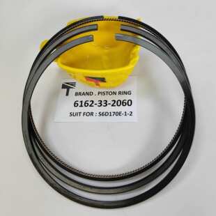 6162 适用于工程机械S6D170E 2060活塞环 2发动机配件