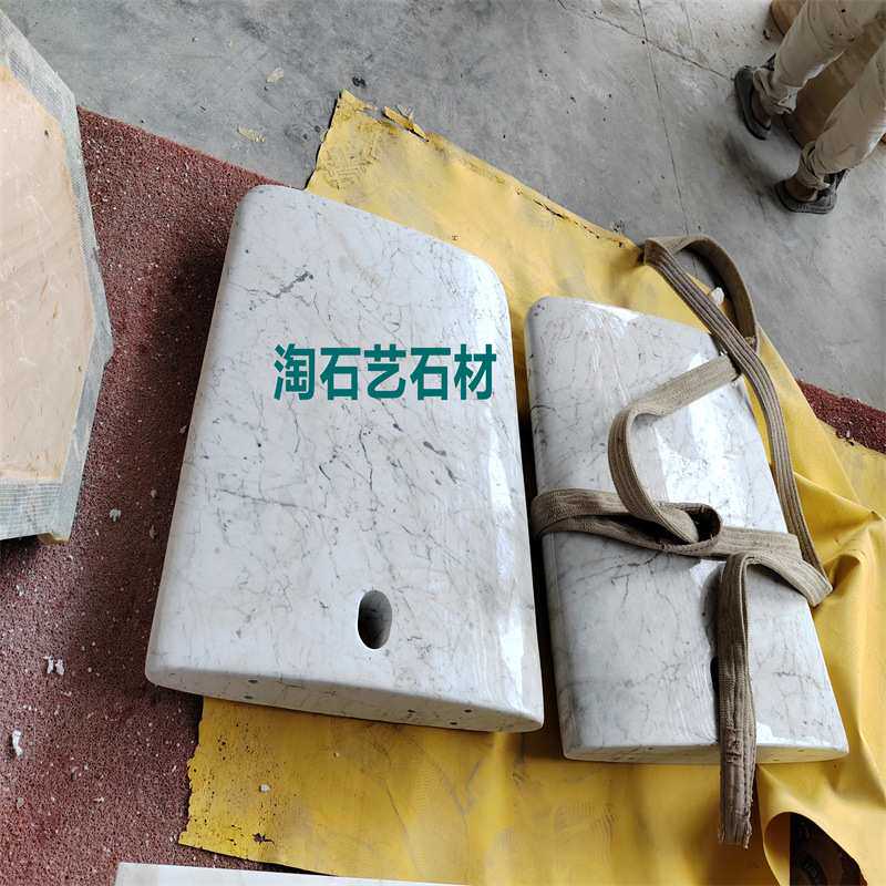 时尚中花白米黄洞石餐桌设计定装异型家装别墅天然大理石背景墙爱