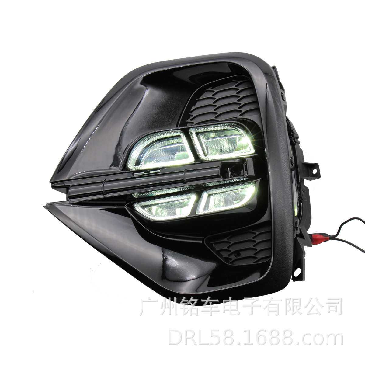 适用于起亚 KX5 智跑 2018-19 LED汽车雾灯 日行灯 美版 配件